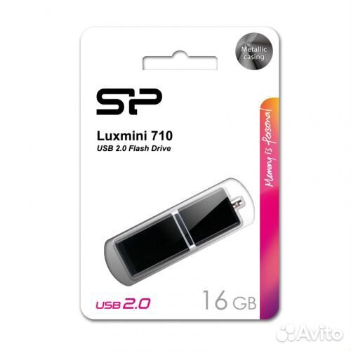 Flash Usb2.0 Silicon Power LuxMini 710 на 16GB