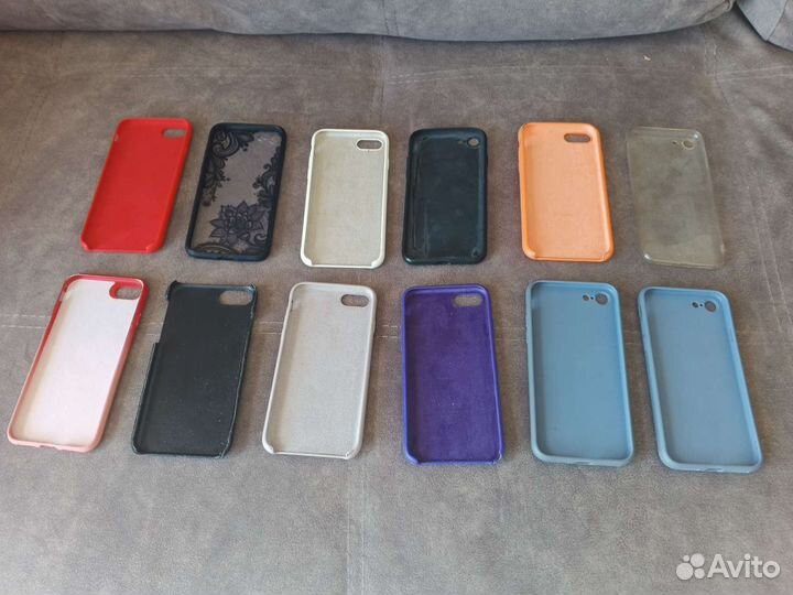Чехлы iPhone 7-8 одним лотом