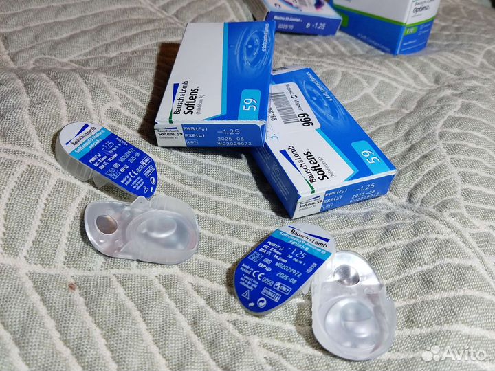 Линзы контактные