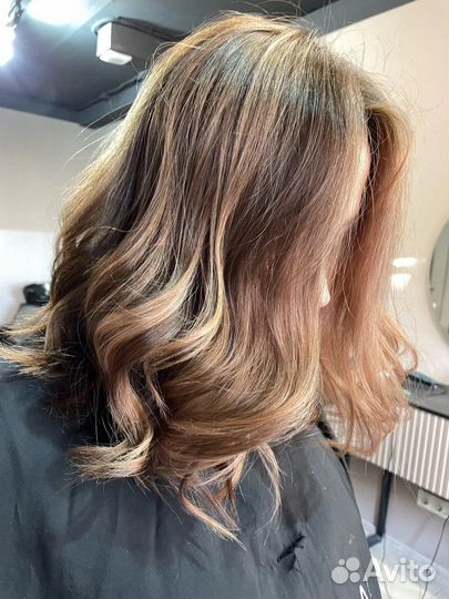 Аиртач блонд мелирование шатуш балаяж омбре