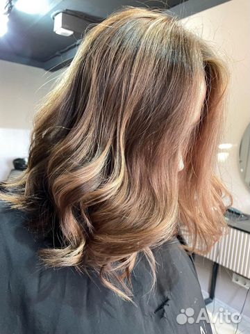 Аиртач блонд мелирование шатуш балаяж омбре