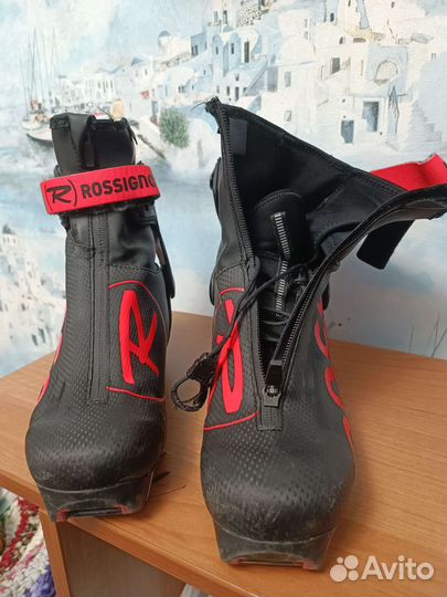 Лыжные ботинки коньковые rossignol