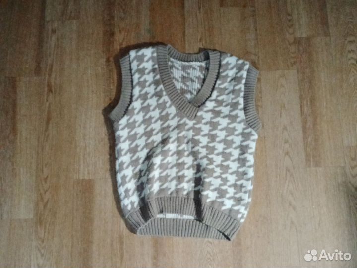 Жилетка школьная для девочек 140