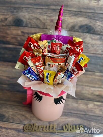 Детский букет. Букет из шоколадок