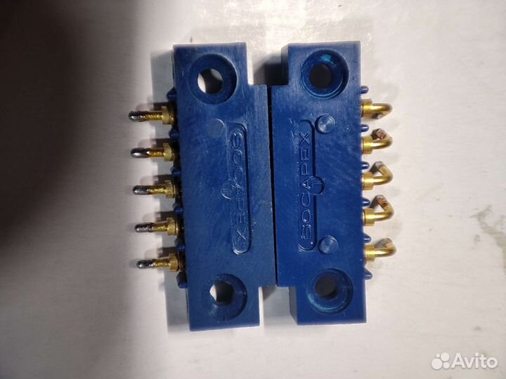 Разъемы позолоченные 5pin, 10pin