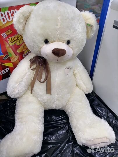 Большой плюшевый мишка новый