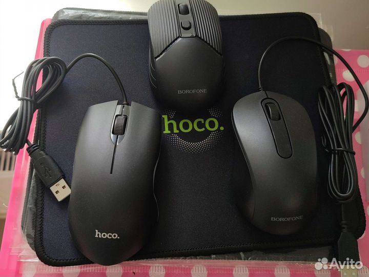 Компьютерный мыши и коврики