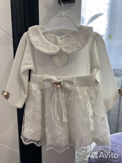 Платье для девочки 74