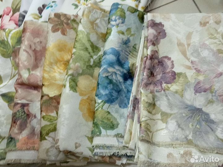 Ткани портьерные образцы