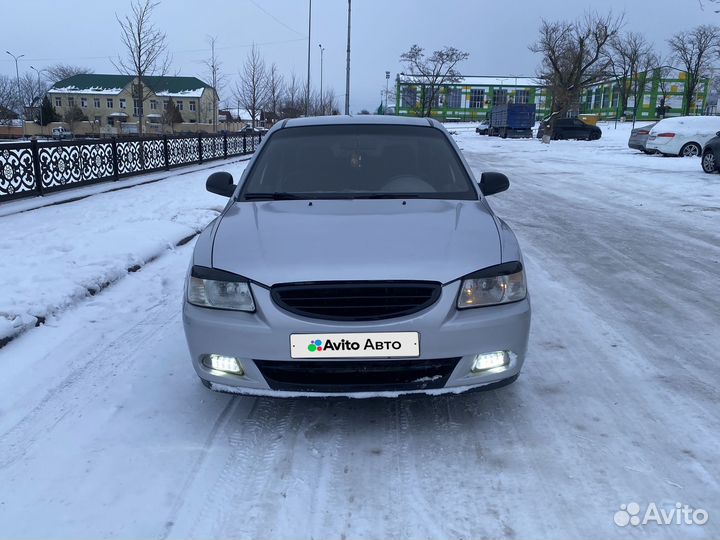 Hyundai Accent 1.5 МТ, 2005, 258 777 км