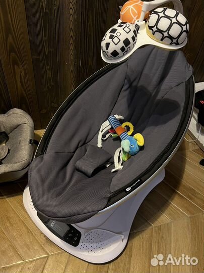 Качели шезлонг 4moms MamaRoo 4.0 Графитовый меш