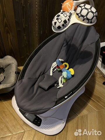 Качели шезлонг 4moms MamaRoo 4.0 Графитовый меш