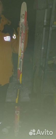 Лыжи детские 130см +ботинки