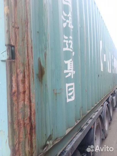 Морской контейнер 40 футов DC бу