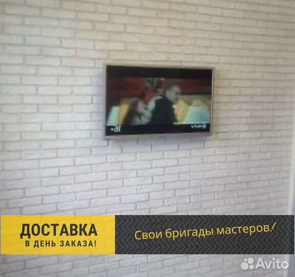 Декоративный кирпич. Укладка плитки