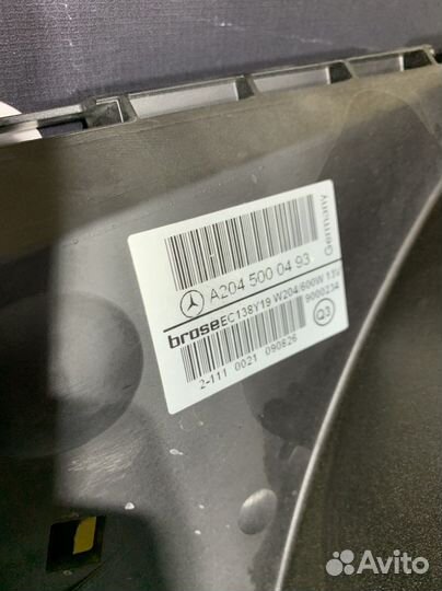 Вентилятор охлаждения w212 w204 w207