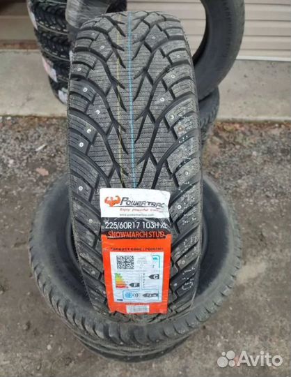 Powertrac Snow March Stud 225/60 R17 103H