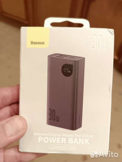 Power bank Baseus 10000mAx 30w новый
