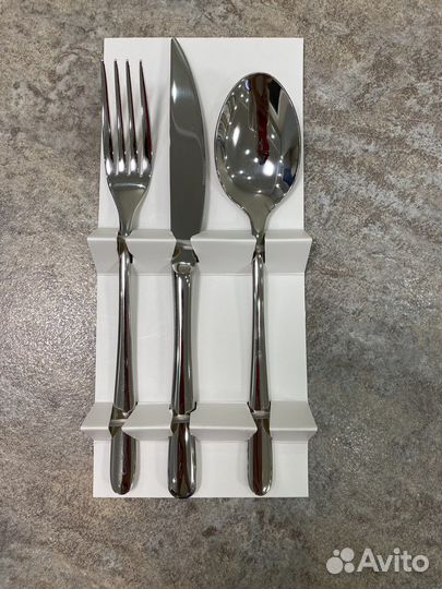 Вилка ложка нож и поварской нож