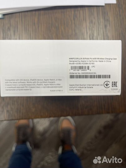 Apple AirPods Pro MWP22RU/A