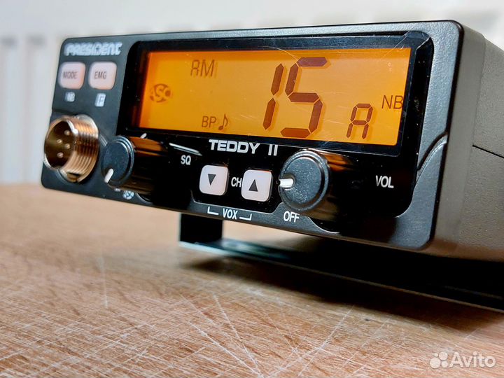 President Teddy 2 доработанная рация 15w 12v