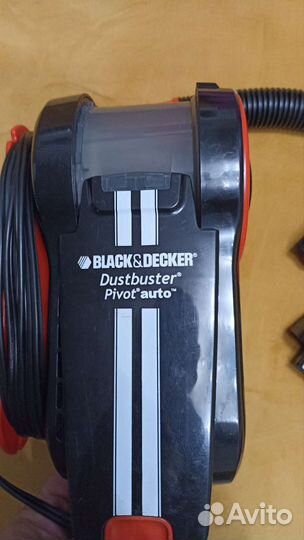Автомобильный пылесос black decker