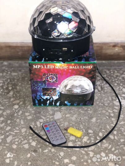 Светодиодный диско- шар