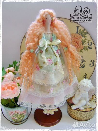 Авторские текстильные куклы Тильда