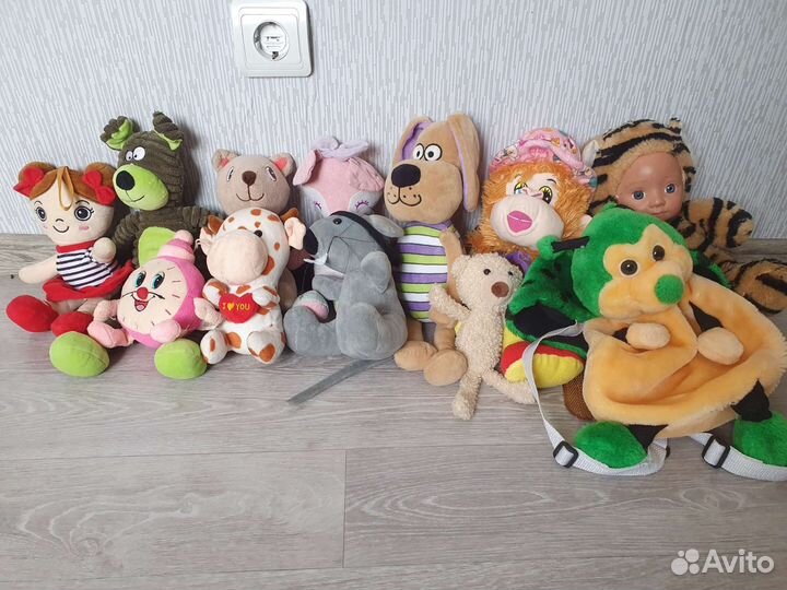 Игрушки 3 пакета