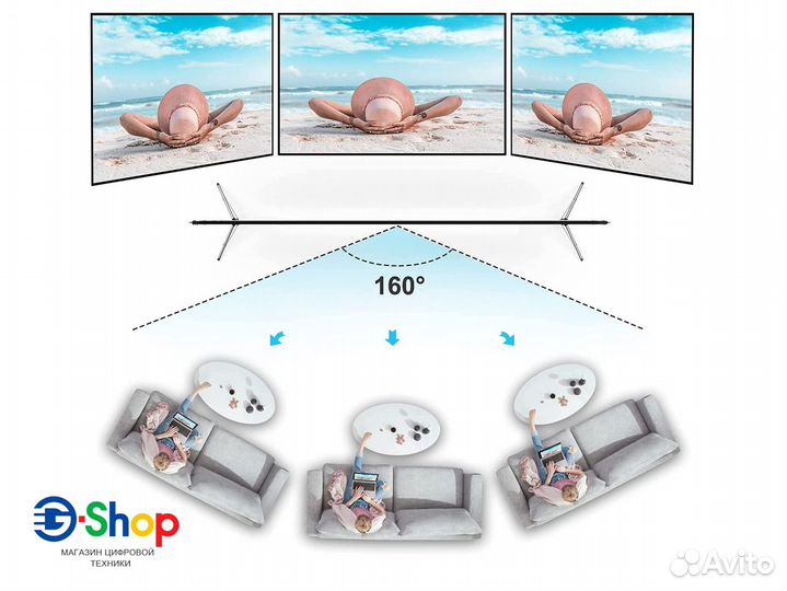 Экран для проектора На подставке 120