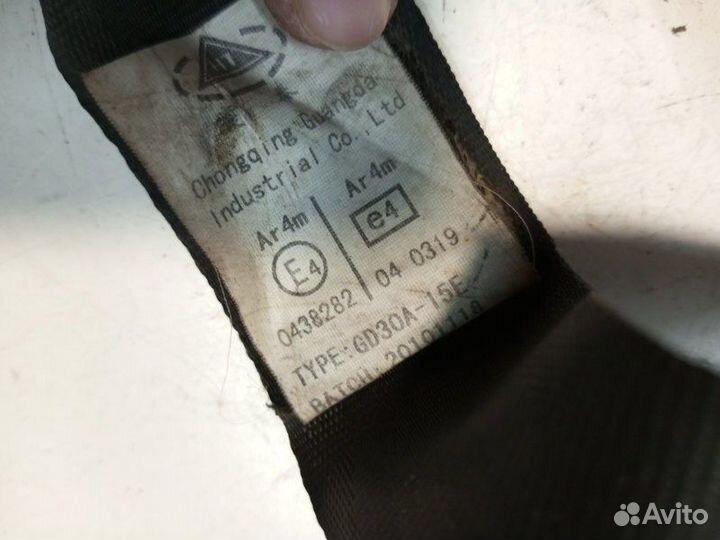 Ремень безопасности задний правый Lifan Solano 620