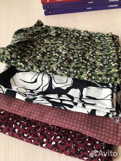 Итальянские ткани / отрезы плательной вискозы