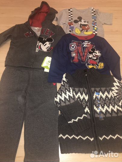 Одежда пакетом на мальчика 2 годика