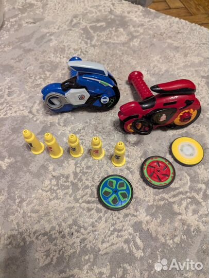 Hot Wheels Spin Racer Deluxe Set с дисками