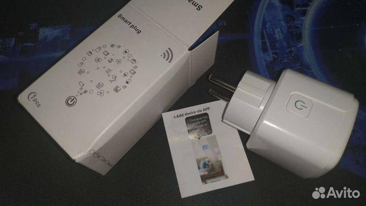 Умная wi-fi розетка wifi ваттметр таймер