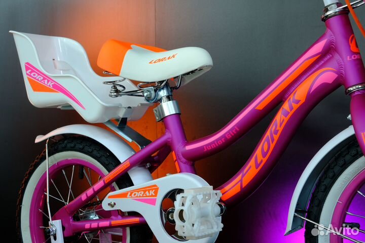 Детский велосипед lorak junior 14 Girl Doll