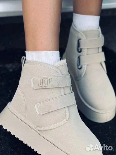 Ugg женские на платформе, дутки, ботинки