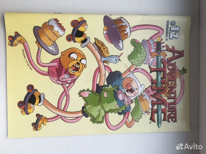 Комиксы Adventure time #9-14 и Marvel Dark Avenger