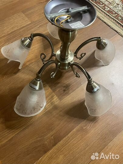 Люстра бу 5 рожков