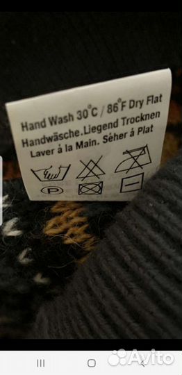 Комплект шапка и варежки