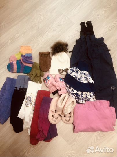 Детские вещи на девочку 110-116 пакетом