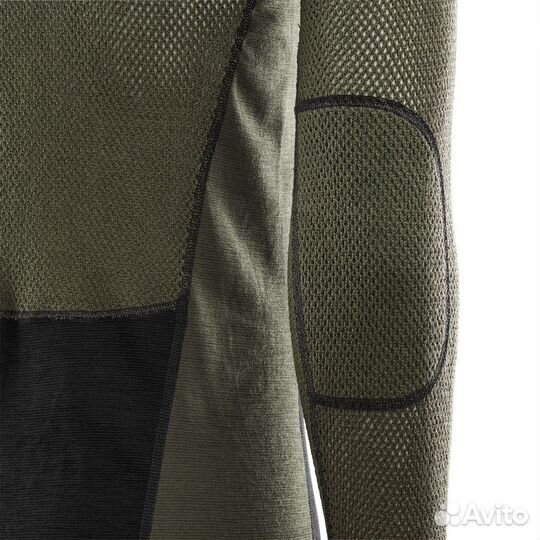 Aclima WoolNet Hybrid Mock Neck with Zip -Mens Fun