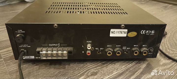 Усилитель roxton aa-60m