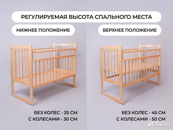 Кровать для новорожденных