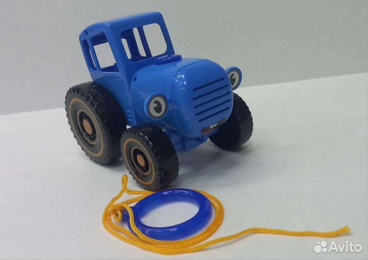 Синий трактор