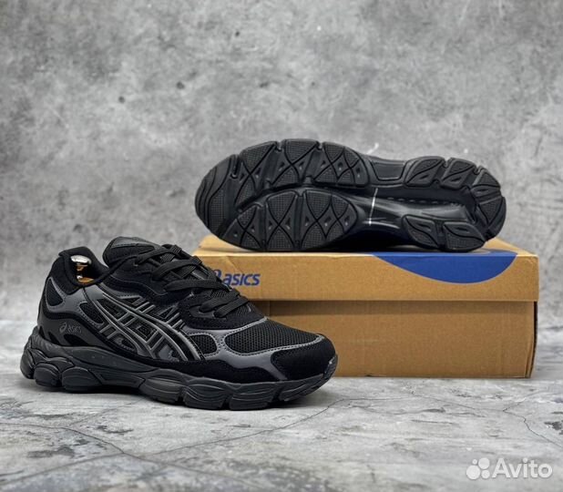 Кроссовки черные мужские Asics urbancore 41-46р