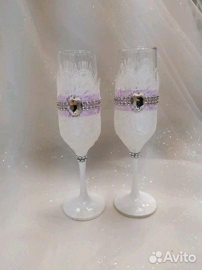 Свадебные фужеры