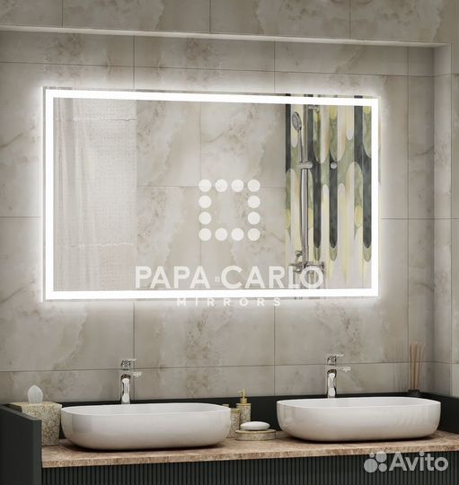 Зеркало в ванную с подсветкой