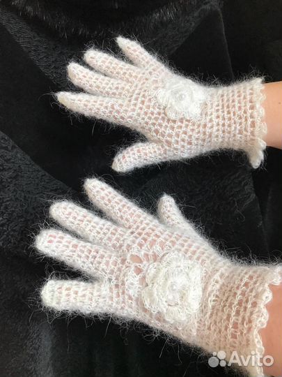 Перчатки из козьего пуха