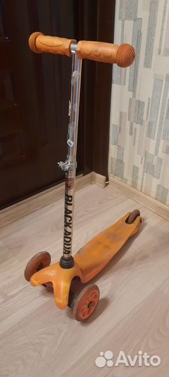 Самокат детский трехколесный бу